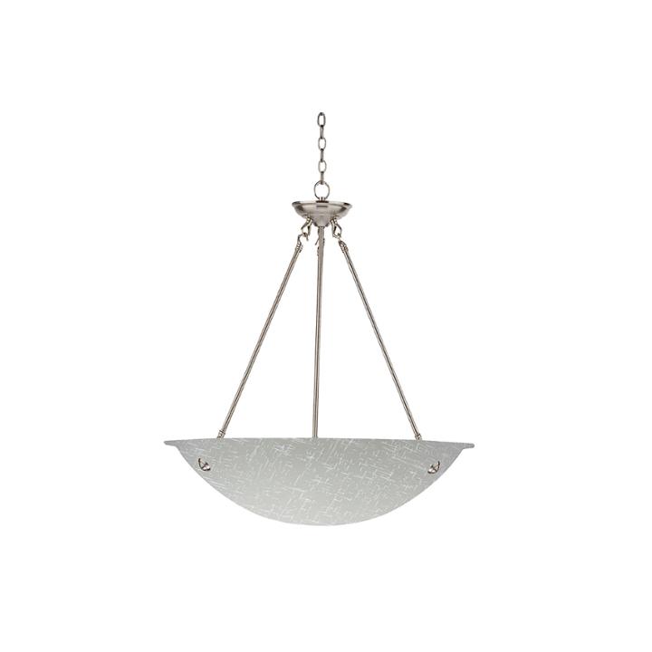 Auron 3-light Silver Chandelier