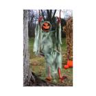 60 Pumpkin On Swing Decoration