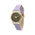 Olivia Pratt Womens Purple Strap Watch-40002lavender