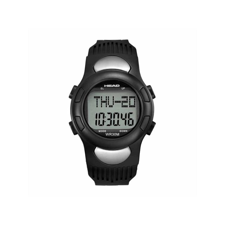 Head Tie-break Mens Black Strap Watch-he-101-01