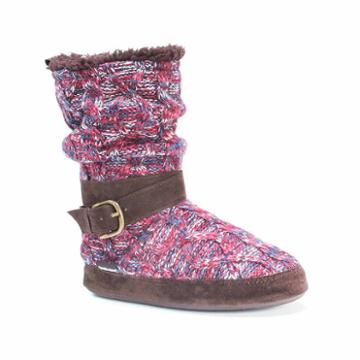 Muk Luks Womens Lisen Bootie Slippers