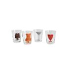 Tommy Bahama Set Of 4 Shot Glasses