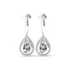 Love In Motion 1/3 Ct. T.w. White Diamond Drop Earrings