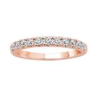 Womens 3/8 Ct. T.w. White Diamond 14k Gold Engagement Ring
