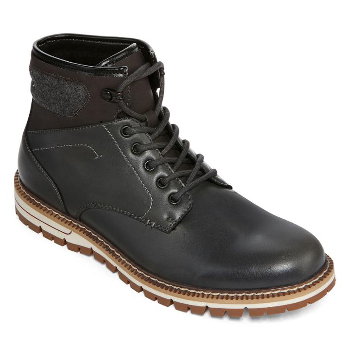 Jf J. Ferrar Kemper Mens Lace-up Boots
