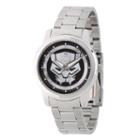 Marvel Mens Silver Tone Strap Watch-wma000216