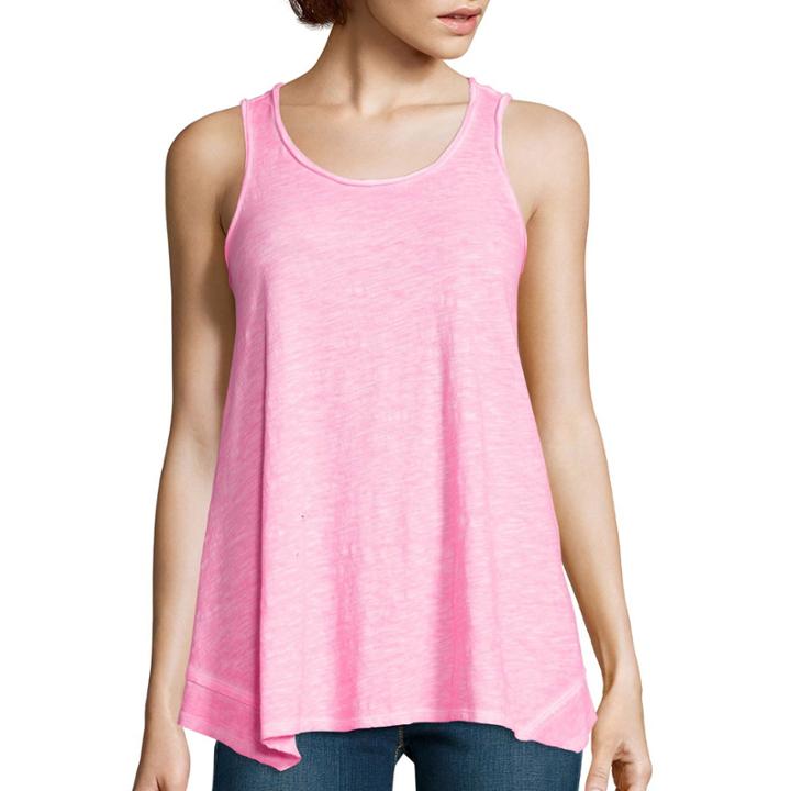 A.n.a Rib-trim Luna Tank Top