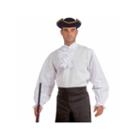 Ruffled White Shirt Dress Up Costume