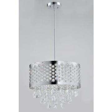 Tenbury Wells Collection Catalyn 4-light Chrome Crystal Chandelier