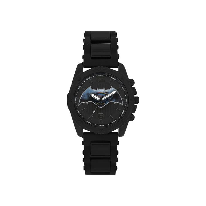 Dc Comics Mens Batman Black Strap Watches