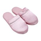 Macbeth Printed Satin Scuff Slippers