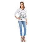 Skyes The Limit St. Lucia Embroidered Top- Plus