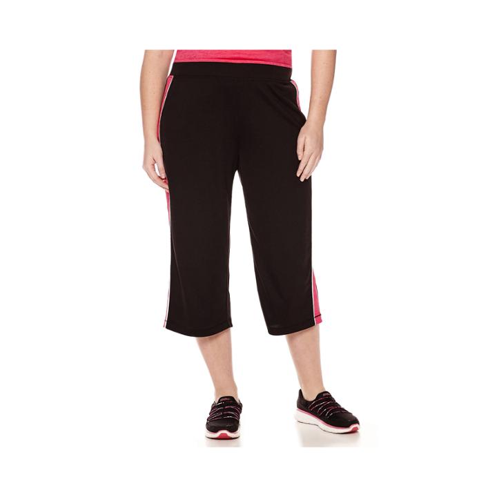 Made For Life&trade; Melange Mesh Capris - Plus