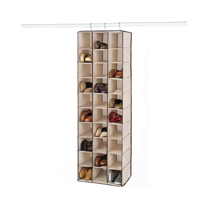 Whitmor Hanging 30-section Shoe Organizer