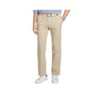 Izod Saltwater Stretch Straight Fit Flat Front Chino Pant