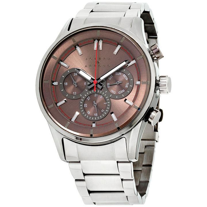 Joseph Abboud Mens Gray Strap Watch-ja3191gy648-328