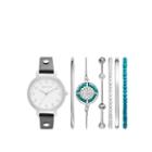 Arizona Womens Black 7-pc. Watch Boxed Set-fmdarz165