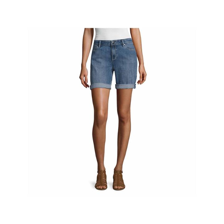 Liz Claiborne Denim Shorts-talls