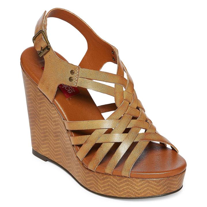 Just Dolce By Mojo Moxy Sachet Womens Wedge Sandals