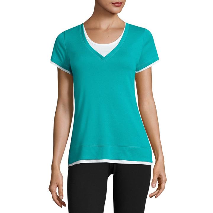 Made For Life Short Sleeve V Neck T-shirt