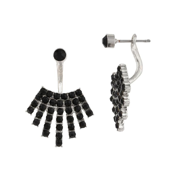 Mixit Black Earring Jackets