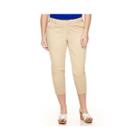 Stylus&trade; Twill Cropped Pants - Plus
