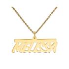 Personalized 17x34mm Aktuelle Font Name Necklace