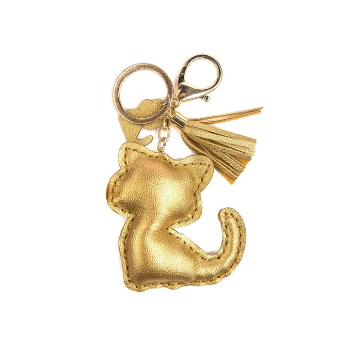 Carole Metallic Cat Tassel