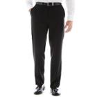 Dockers Black Stripe Flat-front Suit Pants