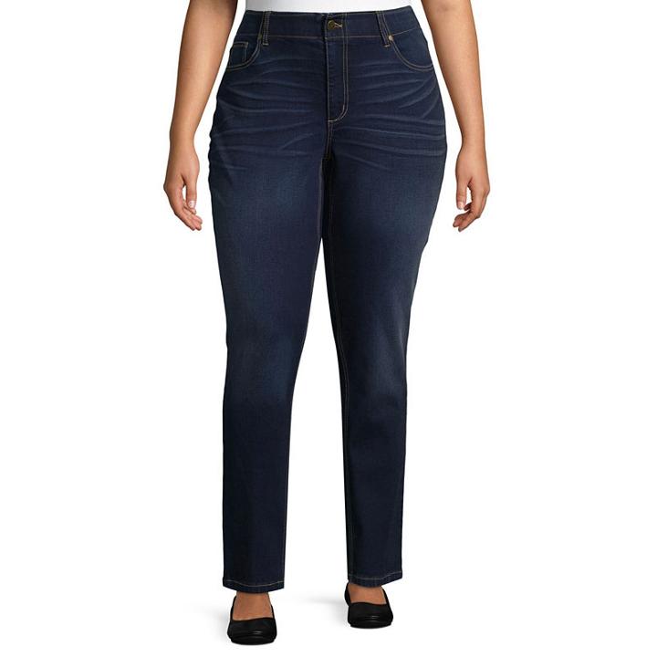 Blue Tulip Magic Waistband Skinny Fit Jean-plus