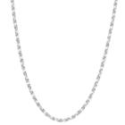 Sterling Silver Solid Box 16 Inch Chain Necklace