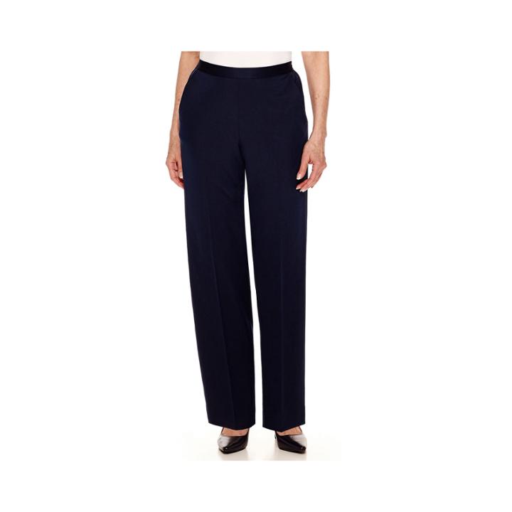Alfred Dunner Costa Allegra Pull-on Pants - Petite