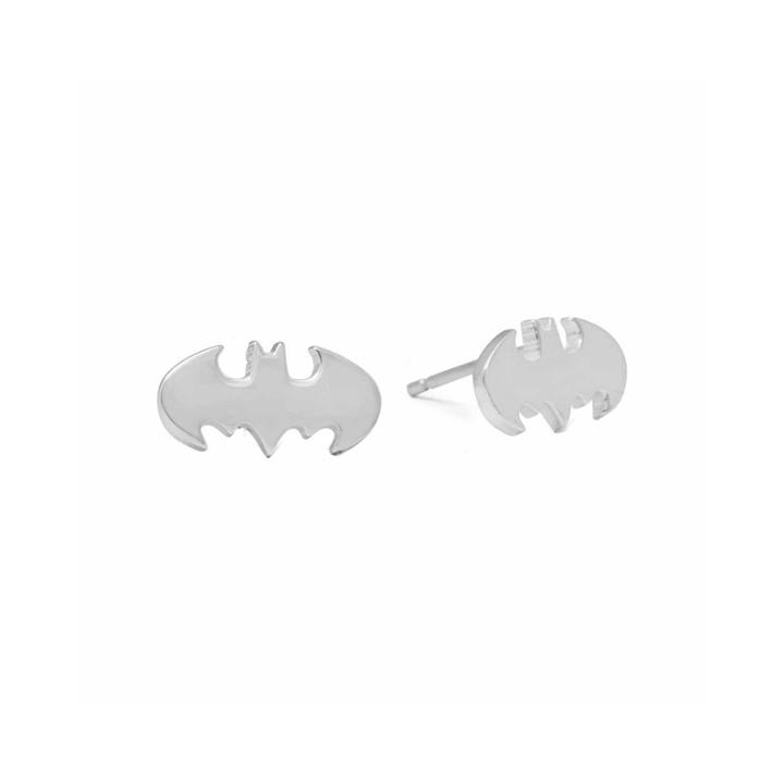 Dc Comics Batman Sterling Silver Stud Earrings