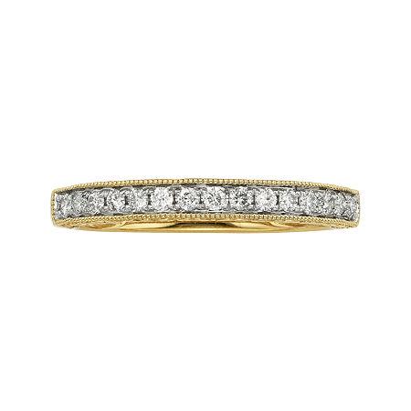 1/4 Ct. T.w. Certified Diamond 14k Yellow Gold Wedding Band