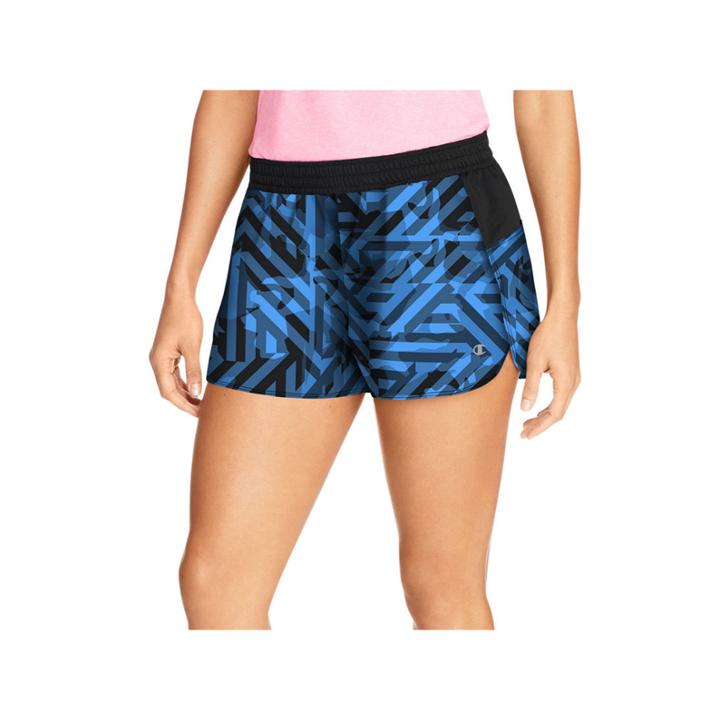 Champion 3 1/2 Stripe Running Shorts