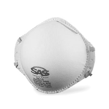 Sas Safety Corporation 8610-50 N95 Particulate Respirator 2 Count