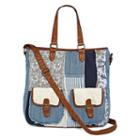 Arizona Double Pocket Patchwork Tote