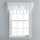 Frank And Lulu Tassel Party Rod-pocket Tailored Valance
