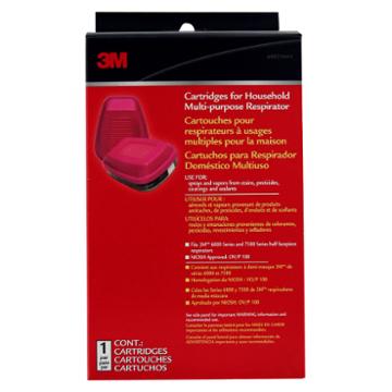 3m 60921hb1-a Replacement Cartridge For Householdmultipurpose Respirator