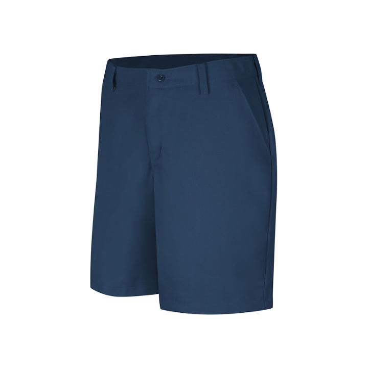 Red Kap Womens Industrial Plain-front Shorts - Plus
