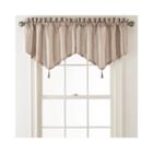 Royal Velvet Plaza Thermal Interlined Rod-pocket Ascot Valance