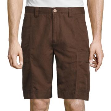 Island Shores Classic Fit Woven Cargo Shorts