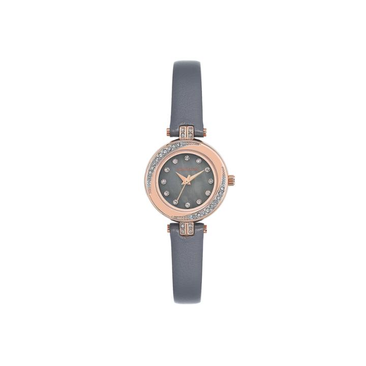Armitron Womens Gray Strap Watch-75/5542gmrggy