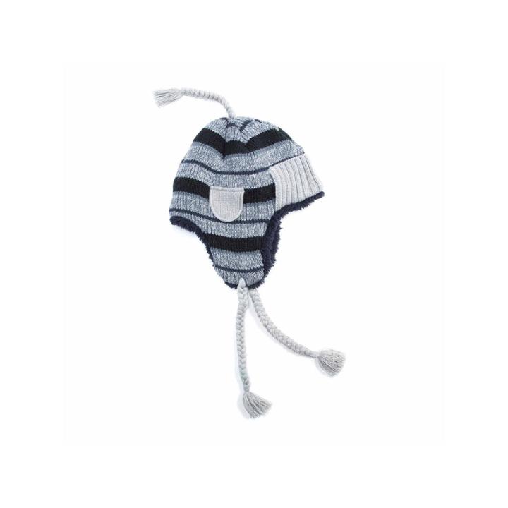 Muk Luks Stripe Trapper Hat