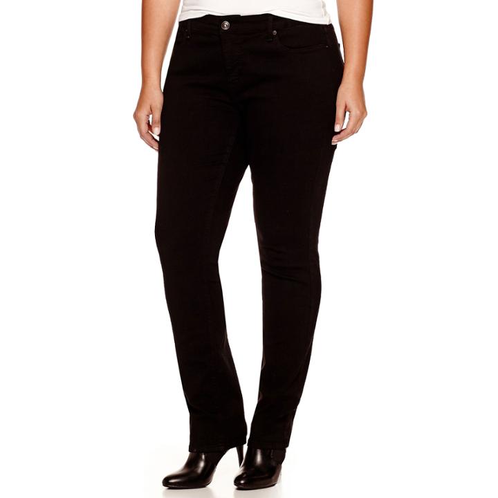 Stylus&trade; Straight Jeans - Plus