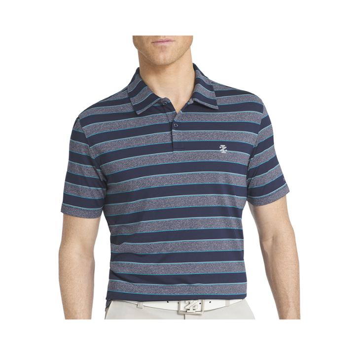 Izod Golf Short-sleeve Chambray Polo