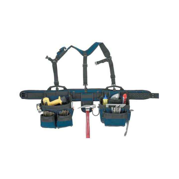 Clc Work Gear 6714 5 Piece 7 Pocket Heavy Duty Framer's Comfort Lift System