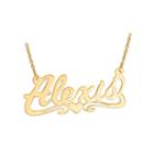 Personalized 16x36mm Aktuelle Font Name Necklace