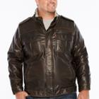 Levi's Sherpa Lined Military Jacket-big And Tall