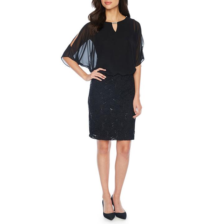 Scarlett 3/4 Sleeve Sheath Dress